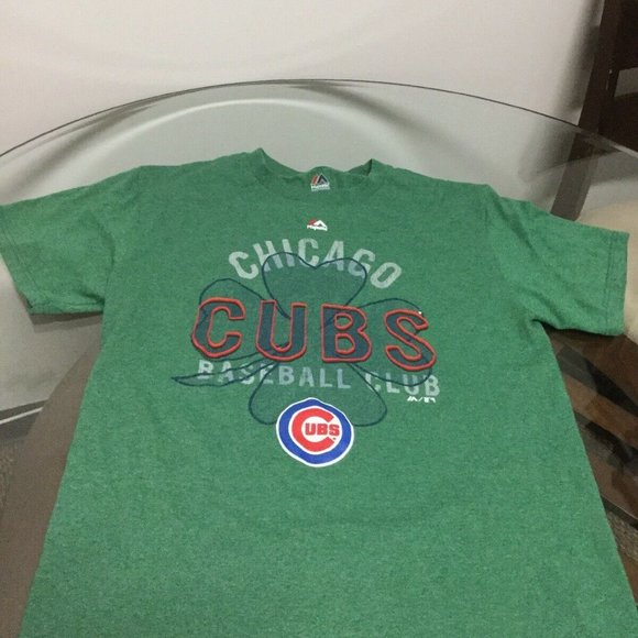 chicago cubs green jersey